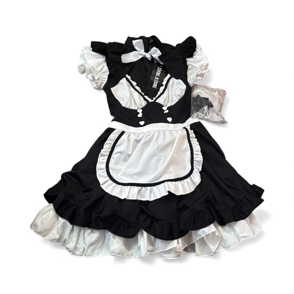Dolls kill Anime Cat Maid Premium Halloween Costume Cosplay Size Medium
